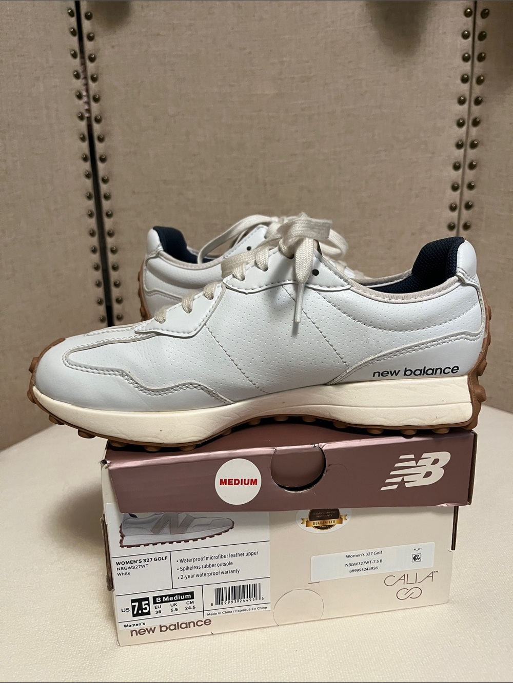 Women’s New Balance 327 golf shoes size 7.5 - Picture 3 of 10